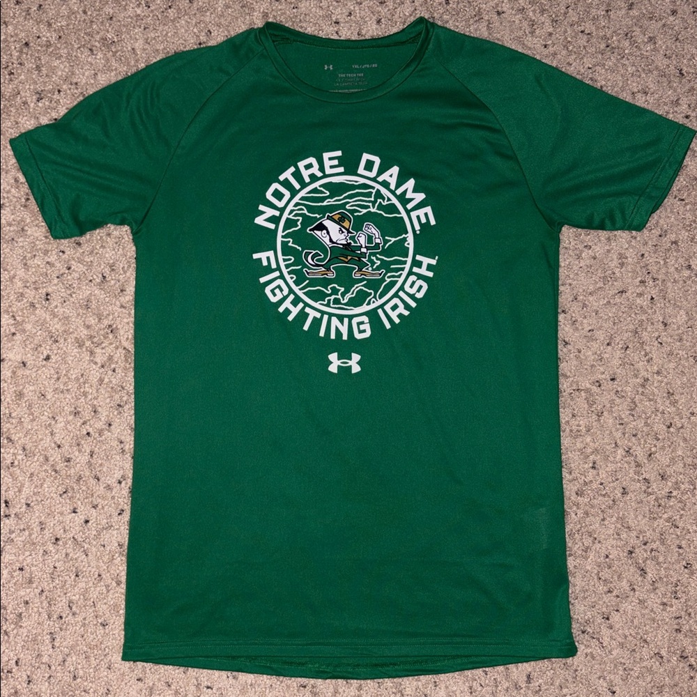 NWOT Under Armour Notre Dame Tee - Picture 2 of 4